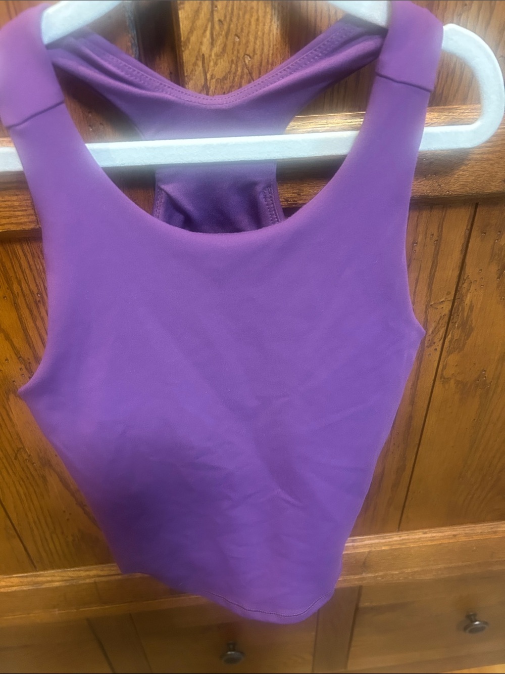 DSG Purple Racerback Athletic Tank